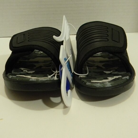 Capelli New York Boys Slides Sandals Flip Flops Comfort Insole Adjustable Camo - Picture 3 of 4